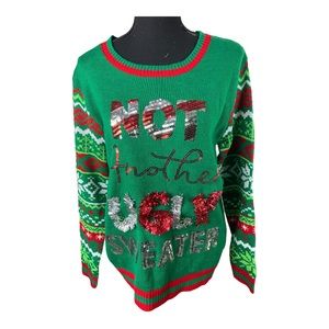 No Boundaries Ugly Christmas Sweater Size 15